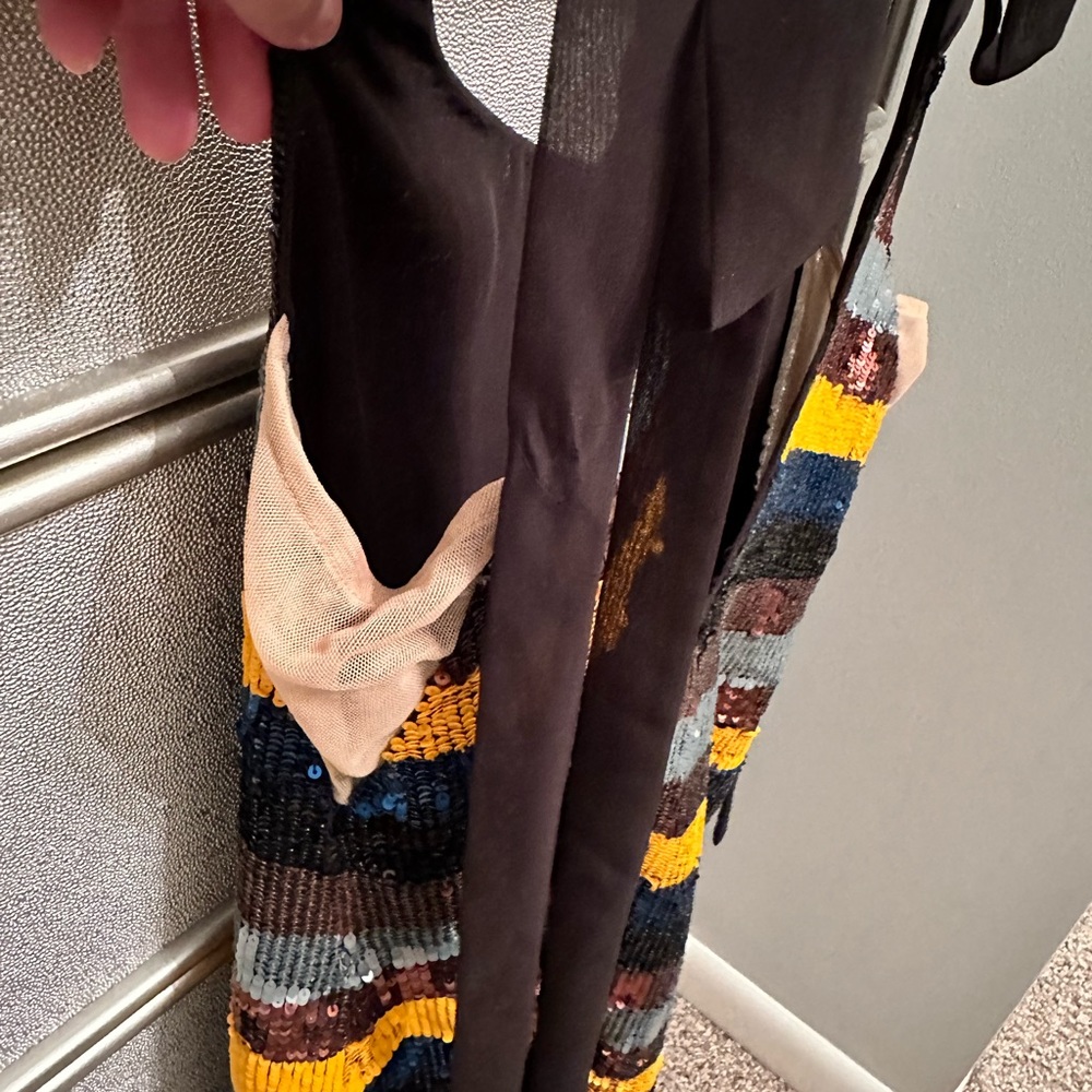 NBD Sequin Stripe Dress - Picture 7 of 10
